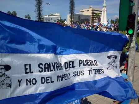 Gran Marcha Azul por una Ley de Agua Sustentable en El Salvador